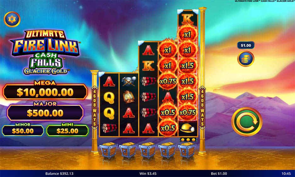 UFL Cash Falls Glacier Gold carousel image 1